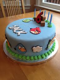 Angry Birds Cake Detail Royal Icing Run Out Birds Kindertorte Kinder Torten Torten