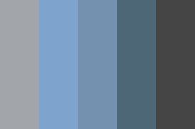 With these colors, you can also use the color name. Blue Grey Heycaryn Color Palette