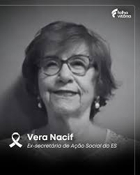 Repost @folhavitoria with @let.repost • • • • • • 🕊️ Morreu nesta  quarta-feira (16), aos 83 anos, a ex-secretária de Ação Social do Espírito  Santo e socióloga Vera Maria Simoni Nacif.