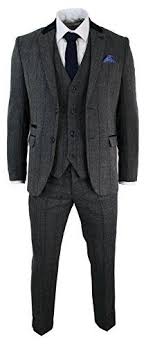 Black 3 Piece Suit Design Mens Check Vintage Herringbone Tweed Charcoal Grey 3 Piece Suit Slim Fit Wedding That British Tweed Company Wedding Suits Men Grey Vintage Wedding Suits 3 Piece Suit Slim Fit