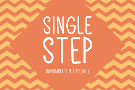 Single Step Font By Shattered Notion Creative Fabrica