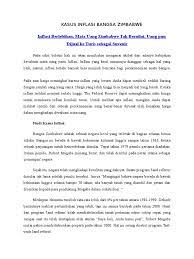 Contoh eksternalitas dan solusi dari permasalahan eksternalitas contoh penanganan sampah contoh dari eksternalitas yang paling sederhana dan berada di sekitar kita yaitu barang yang ketika diproduksi harus mengeluarkan sampah. Kasus Inflasi Bangsa Zimbabwe