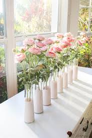 We also offer floral wedding packages & tips on wedding ombre wedding flowers the ombre trend has had a huge impact on the fashion world and it's big news for brides too! Diy Pink Dip Dyed Dollar Store Vases House Mix