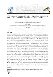 English (us) · suomi · svenska · español · português (brasil). Pdf An Overview Of Mobile Application In Learning For Student Of Kolej Poly Tech Mara Kptm By Mobile Phone