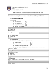 Borang permohonan ini hendaklah dipenuhkan oleh pemohon dengan tulisan sendiri. Borang Pinjaman Antara Perpustakaan Uitm