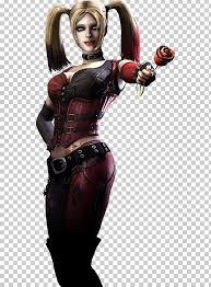 Harley quinn's fragile mental state has taken a violent turn for the worse thanks to the events of arkham city. Injustice Gods Among Us Batman Arkham City Harley Quinn Joker Poison Ivy Png Clipart Arkham City