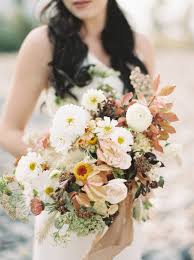 Moody mauve hydrangea blossoms seem to color shift in different lighting, one minute. 52 Gorgeous Fall Wedding Bouquets Martha Stewart
