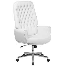 New and used items, cars, real estate, jobs, services, vacation back of chair is approx 31 high. Flash Furniture High Back Traditional Tufted White Leather Executive S Staples Ca