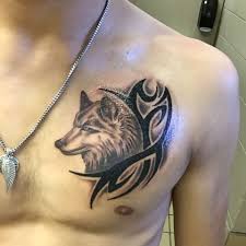 Wolf Tribal Tattoo Tribal Wolf Tattoo Wolf Tattoo Shoulder Wolf Tattoos