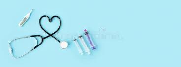 Stethoscope Forming A Heart And Other Medical Instruments On Pastel Blue Backgro Sponsored Sponsored In 2020 Pastel Blue Background Pastel Blue Blue Backgrounds