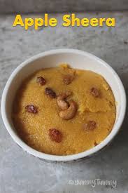 Apple Sheera Recipe Apple Sooji Kesari Recipe Easy Diwali Sweets Recipe Sheera Recipe Apple Recipes Apple Recipes Easy Healthy