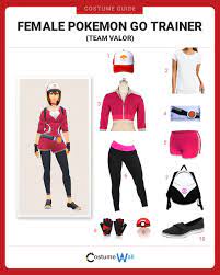 Female Pokemon Go Trainer Valor Kids Pokemon Costume Pokemon Costumes Pokemon Trainer Costume
