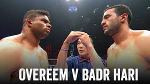 Alistair cees overeem is a dutch professional heavyweight mixed martial artist and kickboxer, currently competing in the heavyweight divisio. Badr Hari V Allistair Overeem Youtube