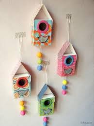 It's a great craft for scout. Bird House Craft Fun Crafts Kids