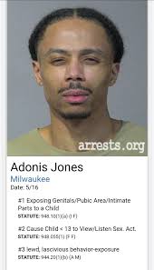 Milwaukee County #1 Exposing Genitals/Pubic Area/Intimate Parts to a Child  STATUTE: 948.10(1)(a) (I F) #2 Cause Child < 13 to View/Listen Sex. Act.  STATUTE: 948.055(1) (F F) #3 lewd, lascivious behavior-exposure STATUTE:  944.20(1)(b) (A M)