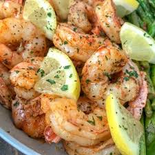 Lemon Garlic Butter Shrimp With Asparagus Recipe Shrimp Recipes Easy Shrimp Recipes For Dinner Healthy Dinner Options