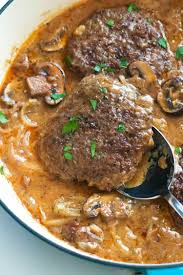 Seasoned ribeye steak with mrs dash salt and pepper and maggi seasoning. Cube Steak And Mushroom Onion Gravy Immaculate Bites