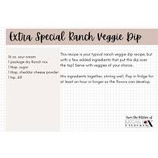 Unread post by geewhiz » sun jul 12, 2020 12:51 am. Extra Special Ranch Veggie Dip Megan Fox Unlocked In 2021 Veggie Dip Ranch Veggie Dip Recipe Veggie Dip Recipe
