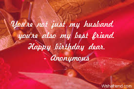 Jul 26, 2021 · the relation between husband and wife is the purest relation amongst all. Happy Birthday Wishes For Husband Quotes Quotesgram