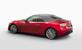 Toyota Ft 86 Open Concept Shown Top Up Before Tokyo Toyota Gt86 Tokyo Motor Show Toyota