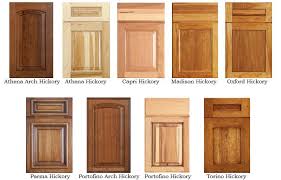 The center panel of the cabinet door is raised with a profile or contour. Debut Hickory Options Cape Fear Cabinets