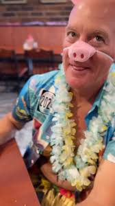 This Sunday: We’re going whole hog., It’s our 18th Annual Luau — and yes,  that’s a grown man in a pig costume, and no, he doesn’t regret a thing.,  We’re roasting a whole pig, serving it up with all ...