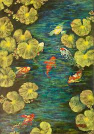 Cool Water Sanctuary By Annie St Martin In 2020 Water Painting Fish Painting Seascape Artists