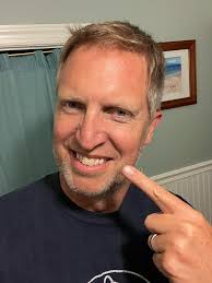 After a week of no shaving, I thought about keeping the mustache…. But I'm  not quite ready!