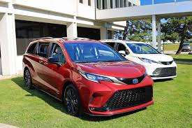 The cabin features a new horizontal, layered look with a center touchscreen. First Look At The 2021 Toyota Sienna Sienna Goes To A New Platform And Hybrid Only Powertrain Lineup Wheels The Chronicle Herald
