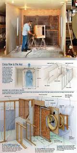 Lddy.no/stiz today we make a diy spray booth fir under $50. Build Spray Booth Finishing Tips And Techniques Woodarchivist Com Spray Booth Paint Booth Woodworking