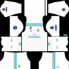 Licensed black poly jersey tee, for adults. Real Madrid Ucl Kits 2017 2018 Dream League Soccer