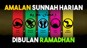 Selain karena hanya dipertemukan setahun sekali, namun beragam amalan bulan makanya, berbagai umat muslim selalu berupaya untuk meningkatkan ibadahnya di bulan ramadhan ini. 10 Amalan Sunnah Harian Di Bulan Ramadhan Youtube