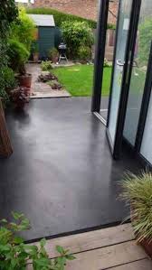 Choose The Floor That S Perfect For Your Needs And Budget Garage Floor Coatings Like Epoxy Paint O Outdoor Concrete Floors Concrete Patio Concrete Stain Patio