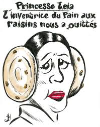 Hommage A Princesse Leia L Inventrice Du Pain Aux Raisins Francais De Nos Regions
