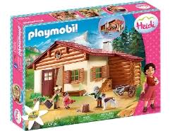 Unsere ausmalbilder sind nicht nur detailreich gestaltet, sondern sind auch komplett kostenlos. Playmobil Heidi Und Grossvater Auf Der Almhutte 70253 Gebaude
