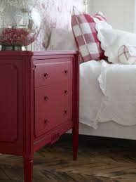 Julian Chest Red Painted Furniture Bedroom Red Red Dresser