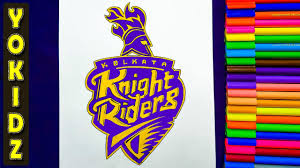 Ipl2020 kkr kolkatta knight riders logo. How To Draw Kkr Logo Step By Step Kolkata Knight Riders Logo Drawing Youtube