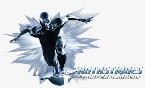 Fantastic) and sue (invisible woman) are all set to get married when the silver surfer and dr. Silver Surfer Fantastic Four Fantastic Four Silversurfer Rise Rare New Hot 32x24 Transparent Png 1000x562 Free Download On Nicepng