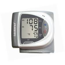 Features a hypertension indicator and irregular heartbeat detector making it an easy and convenient way to check for high blood pressure. Automatic Blood Pressure Monitor 3001 1 Bioland Technology Wrist