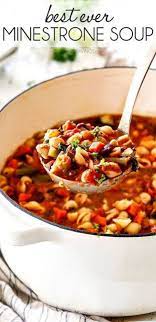 Minestrone Soup This Classic Minestrone Soup Is Loaded With Vegetables Tomatoes Beans An Best Minestrone Soup Recipe Healthy Soup Recipes Easy Soup Recipes