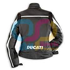 Ladies Ducati Twin Classic Black Motorbike Leather Jacket Leather Jackets Women Jackets Motorbike Leathers