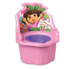 dora the explorer 3 in 1 potty trainer chair jungle pink potty training seats toddler potty training best potty