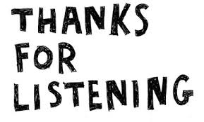 thank you for listening ile ilgili görsel sonucu