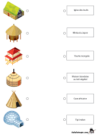 Les Habitations Traditionnelles Du Monde Jeux Gratuits Pour Enfants Le Monde Droits De L Enfant