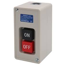 Baomain Push Button Switch TBSP-330 3P 3 Phase 30A 3.7KW Self Lock On/Off  Power: Amazon.com: Industrial & Scientific