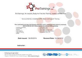Cpr & first aid course. Basic Life Support Bls Certificate Lantum
