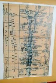 1955 Prr Pennsylvania Railroad Track Chart Conway Pa Yard