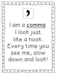 punctuation song posters teaching writing kindergarten writing teaching reading