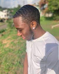 Waves Diamond Earring Darkskin Men Mens Tshirts Men Dark Skin