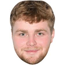 Alex Warren (Beard) Big Head. Larger than life mask.